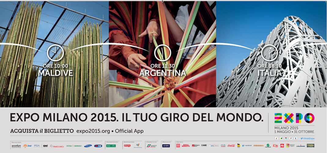 Campagna affissione expo milano 2015